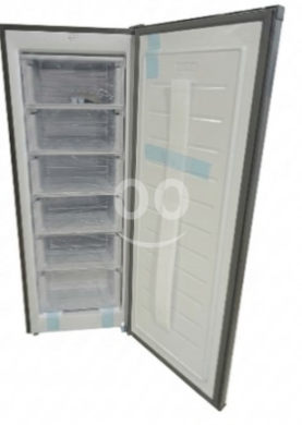 Kitchen appliances in Achrafieh - فريزر عمودي 6 جوارير فضي 141 سم | Upright Freezer 6 Drawers Silver 141cm
