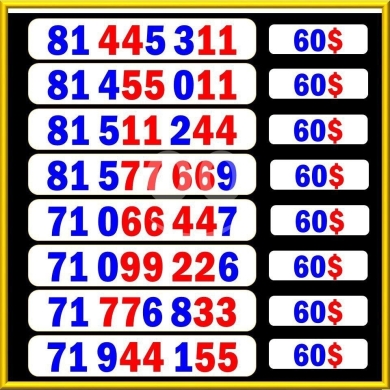 Computers & Telecoms in Saida - رقم ألفا مميز وسهل الحفظ للبيع في صيدا بسعر لقطة | VIP Alfa Number for Sale in Saida Special Price