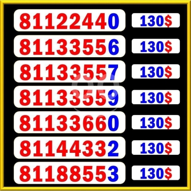 Phone numbers in Saida - أرقام ألفا مميزة وسهلة الحفظ للبيع في صيدا | VIP Alfa Numbers for Sale in Saida