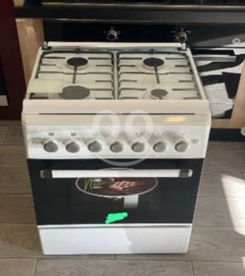 أدوات المطبخ في اشرفيه - فرن غاز 60 سم مع مؤقت وشعلات ساباف GE1640 | 60cm Gas Oven GE1640 Timer + Sabaf