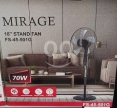 مروحة ستاند ميراج 18 بوصة محرك نحاس FS-45-501 | Mirage 18" Stand Fan Copper Motor