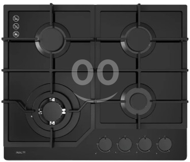أدوات المطبخ في اشرفيه - توب غاز معدن ٦٠ سم مع عين توربو | Metal Top Gas 60cm with Turbo Burner
