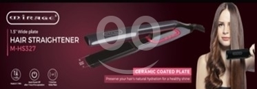 الصحة و الجمال في اشرفيه - مكواة شعر ميراج سيراميك M-HS327 مع شاشة LCD | Mirage Hair Straightener Ceramic M-HS327