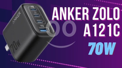 Anker Zolo 70W 4-Port Fast Charger — 3