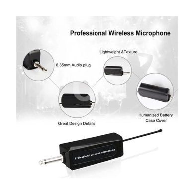 Dual wireless microphone — 5