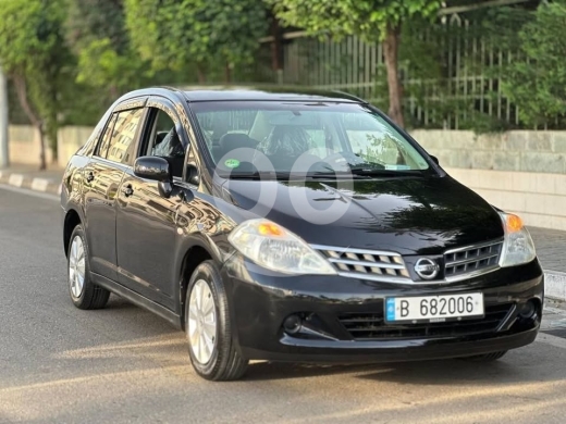 Nissan in Tripoli - نيسان تيدا 2009