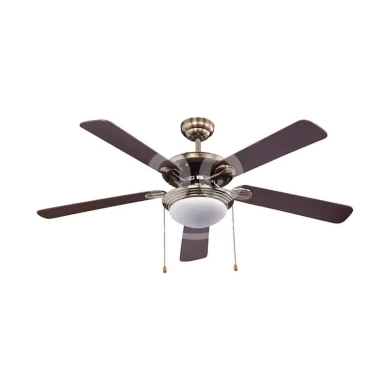 Heating & cooling appliances in Achrafieh - مروحة سقف ديكور وايف ٥٢ إنش مع إضاءة ومحرك نحاس | Wave 52" Decorative Ceiling Fan with Light