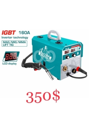 DIY Tools & Materials in Tripoli - ماكينة لحام إنفيرتر توتال 160 أمبير متعددة الوظائف | Total Multi-Process Inverter Welder 160A