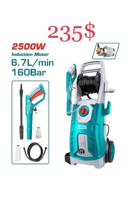 DIY Tools & Materials in Tripoli - مضخة غسيل توتال 2500 واط 160 بار | Total High Pressure Washer 2500W