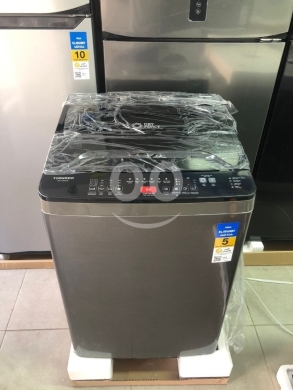 Kitchen appliances in Saida - غسالة تورنيدو فول أوتوماتيك حوض واحد فوق أوتوماتيك سيلفر | Tornado Top Loading Washing Machine Silve
