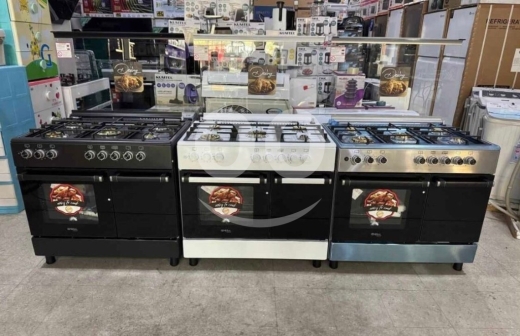 Kitchen appliances in Saida - غاز كومتل 5 عيون تركي مع فرن وشواية | Kumtel 5-Burner Gas Cooker Turkish