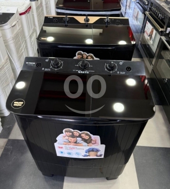 Other home appliances dans Saïda - غسالة فريش حوضين نصف أوتوماتيك أسود | Fresh Twin Tub Semi-Automatic Washing Machine Black