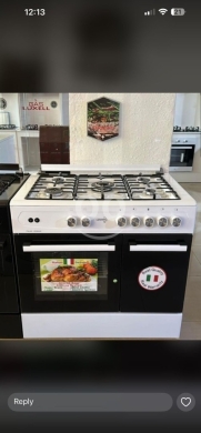 Kitchen appliances in Saida - غاز جنرال برو 5 عيون تصميم إيطالي | General Pro 5-Burner Gas Cooker Italian Design