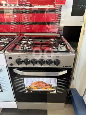 Kitchen appliances in Saida - غاز فريش 4 عيون ستانلس ستيل | Fresh 4-Burner Stainless Steel Gas Cooker