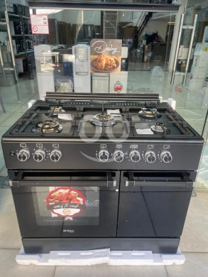 Kitchen appliances in Saida - غاز جنرال 5 عيون مع فرن واسع تصميم إيطالي | General 5-Burner Gas Cooker Italian Design