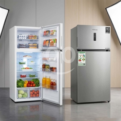 Kitchen appliances in Bouchrieh - براد ميراج إنفرتر ٨٤٠ نوفروست سعة كبيرة - متوفر أبيض وإنوكس | Mirage MR-FR840INV Inverter No-Frost