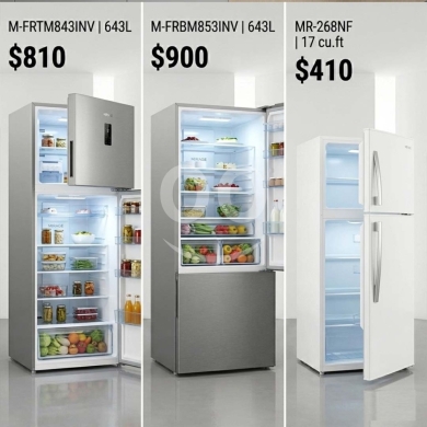 Kitchen appliances in Bouchrieh - مجموعة برادات ميراج الفاخرة - عروض ضخمة وأداء مثالي | Mirage Premium Refrigerators - Special Offers