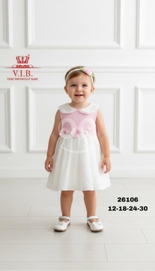 Produits pour bébés et enfants dans Jeb Jenine - فستان أطفال صيفي ناعم ومريح بنقوش بوهيمية ملونة | Cute Kids Boho-Inspired Printed Summer Dress