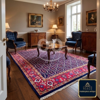 Antiques & Collectibles dans Beyrouth - سجادة عجمية ساروك شغل يد صوف طبيعي بحالة ممتازة | Authentic Handmade Sarouk Persian Carpet