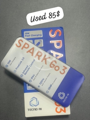 الهواتف المحمولة في مدينة بيروت - تكنو Spark Go 3 مستعمل نظيف جداً بسعر لقطة | Used Tecno Spark Go 3 (128GB / 8GB RAM)