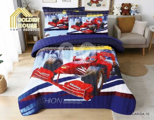 Bedroom in Beirut City - طقم شراشف صيفي مفرد ونص ديزني ديجيتال 4 قطع | 4-Piece Disney Digital Single-and-a-Half Bedding Set