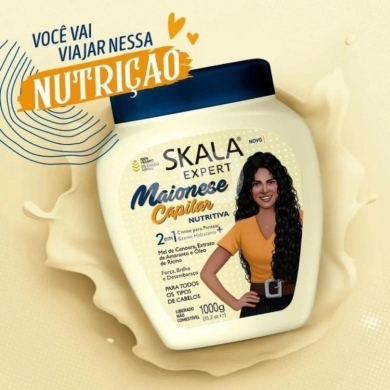 Santé & Beauté dans Menyeh - بديل الزيت وكريم تسريح الشعر سكالا البرازيلي الأصلي | Skala Brazilian Hair Cream & Leave-In