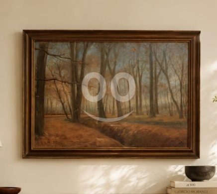 Antiques & Collectibles dans Khodr - لوحة زيتية أثرية نادرة تعود لعام 1932 | Rare Vintage Antique Oil Painting dated 1932