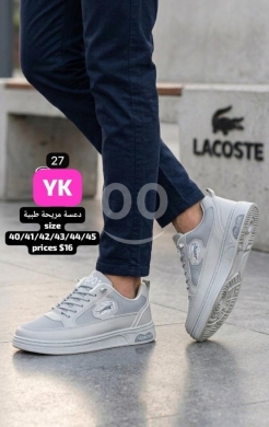 Clothes, Footwear & Accessories in Aley - حذاء سبور كاجوال رجالي فاخر ومريح ماركة لاكوست | Men&#039;s Lacoste Premium Comfort Sneakers
