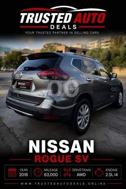 نيسان روج SV 2018 دفع رباعي ممتازة | Nissan Rogue SV 2018 AWD Clean Carfax — 6