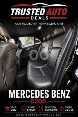مرسيدس C300 2010 دفع رباعي نظافة استثنائية | Mercedes Benz C300 2010 4MATIC AWD Clean — 6
