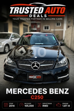 Mercedes-Benz in Anout - مرسيدس بنز C250 2014 مظهر AMG ونظافة ممتازة | Mercedes Benz C250 2014 AMG Look Turbo