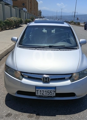 Honda in Tripoli - هوندا سيفيك EX-L 2008 فل أوبشن نظافة توب لقطة | Honda Civic 2008 EX-L Full Option