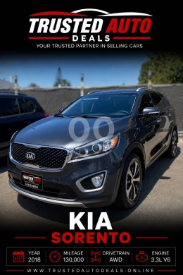 Kia in Beirut City - كيا سورينتو AWD ٢٠١٨ عائلية ٧ مقاعد بحالة ممتازة | 2018 Kia Sorento AWD 7-Seater V6