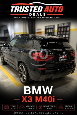 بي إم دبليو X3 M40i موديل ٢٠١٨ كارفاكس نظيف | 2018 BMW X3 M40i M-Performance 124k Miles — 6