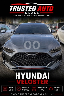 Hyundai in Beirut City - هيونداي فيلوستر Redline توربو ٢٠١٩ فل كامل | 2019 Hyundai Veloster Turbo Redline 99k km
