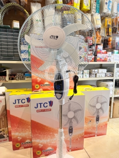مروحة شحن قياس ١٨ إنش عالية الجودة مع إضاءة مدمجة | High Quality 18inch Rechargeable Fan with Light