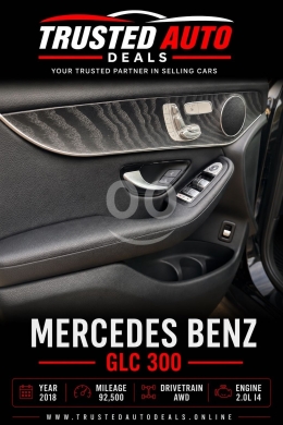 مرسيدس GLC 300 موديل 2018 نظيفة جداً ممشى قليل | Mercedes GLC 300 2018 Low Mileage — 3