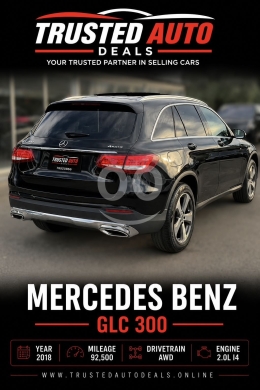 مرسيدس GLC 300 موديل 2018 نظيفة جداً ممشى قليل | Mercedes GLC 300 2018 Low Mileage — 7