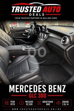 مرسيدس GLC 300 موديل 2018 نظيفة جداً ممشى قليل | Mercedes GLC 300 2018 Low Mileage — 4