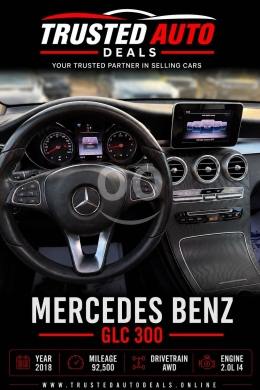 مرسيدس GLC 300 موديل 2018 نظيفة جداً ممشى قليل | Mercedes GLC 300 2018 Low Mileage — 5