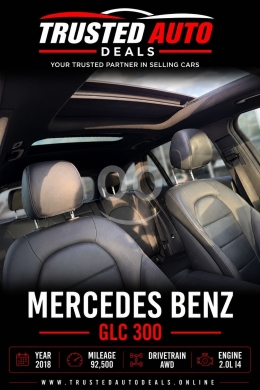 مرسيدس GLC 300 موديل 2018 نظيفة جداً ممشى قليل | Mercedes GLC 300 2018 Low Mileage — 6