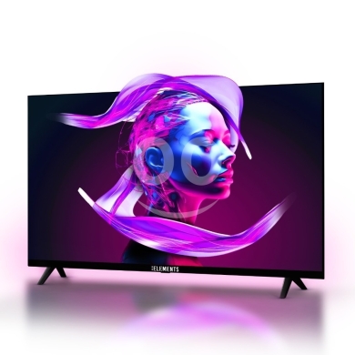 التلفزيون والفيديو في عجلتون - KB ELEMENT 32&#039; QLED TV FHD SMART Frameless - VIDAA ELT32VQ8DE