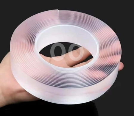 شريط لاصق شفاف جهتين نانو هيفي ديوتي عرض 2 سم | Premium 2cm Double-Sided Nano Magic Tape — 2