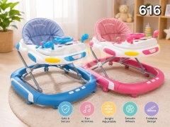 مشاية أطفال (مارش) عضم سميك متينة مع ألعاب وموسيقى | Premium Music & Activity Baby Walker