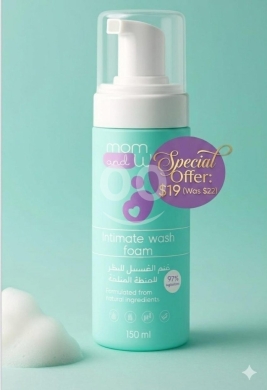 Santé & Beauté dans Baakline - رغوة غسول للمنطقة الحساسة | Mom and Me Intimate Wash Foam