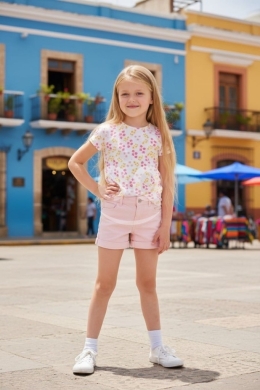 Vêtements, chaussures et accessoires dans Tripoli - طقم بناتي صيفي تيشرت وشورت وردي عمر سنتين | Girls Summer Set T-shirt &amp; Pink Shorts 24M