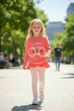 Vêtements, chaussures et accessoires dans Tripoli - طقم ليفايز بناتي قطعتين توب وردي وليجن عمر 6 سنوات | Levi&#039;s Girls 2-Piece Set Pink Top &amp; Leggings 6Y