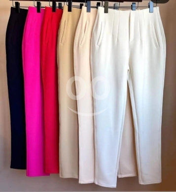 Clothes, Footwear & Accessories in Zouk Mikaël - بنطال كلاسيك بخصر مرتفع وقصة أنيقة ومريحة | Elegant High-Waisted Classic Pants