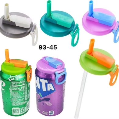 أثاث منزلي آخر في ادونيس - غطاء عبوات المشروبات العملي مع شلمون | Practical Beverage Can Lid with Straw