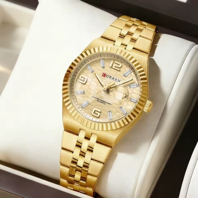 Vêtements, chaussures et accessoires dans Beyrouth - ساعة كورين رجالية فاخرة ستيل ذهبي كامل | Elegant Curren Men Watch Full Gold Steel